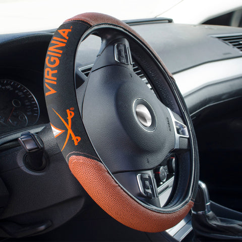 Virginia Cavaliers Football Grip Steering Wheel Cover 15" Diameter