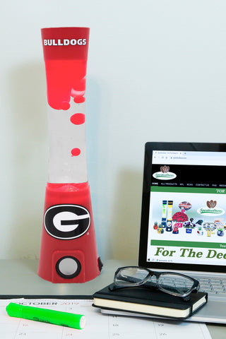 Georgia Bulldogs Magma Lamp - Bluetooth Speaker