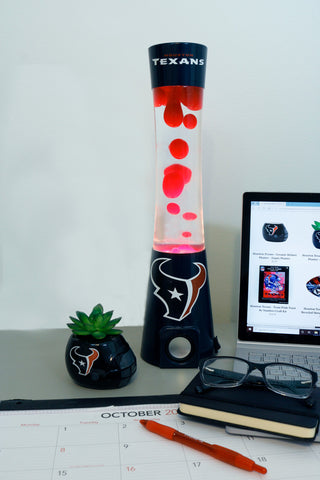 Houston Texans Magma Lamp - Bluetooth Speaker