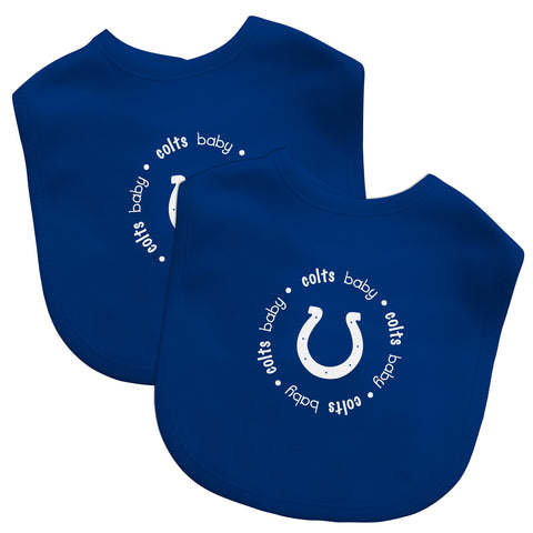 Indianapolis Colts Baby Bib 2 Pack
