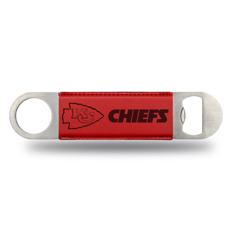 Kansas City Chiefs Bar Blade Bottle Opener Laser Engraved