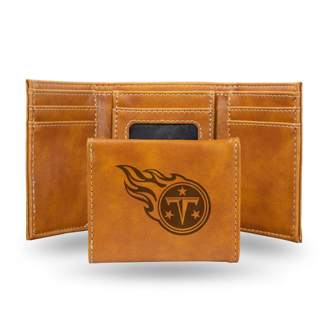 Tennessee Titans Wallet Trifold Laser Engraved