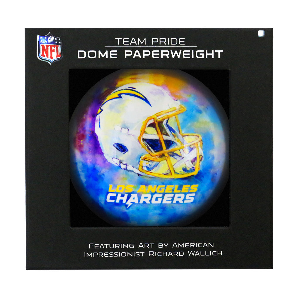 Los Angeles Chargers Paperweight Domed