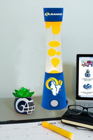 Los Angeles Rams Magma Lamp - Bluetooth Speaker