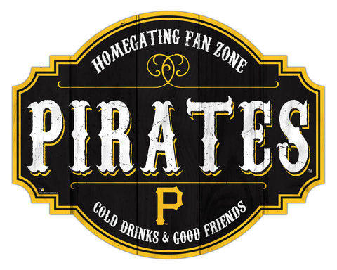 Pittsburgh Pirates Sign Wood 12 Inch Homegating Tavern