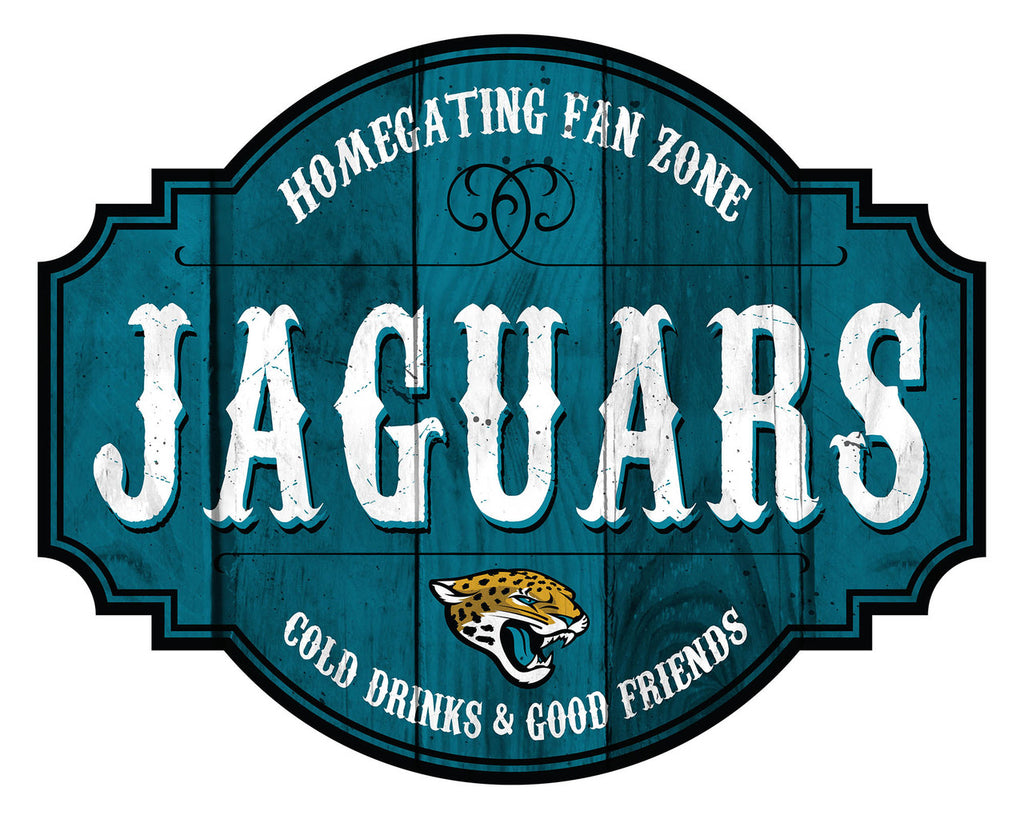 Jacksonville Jaguars Sign Wood 12 Inch Homegating Tavern