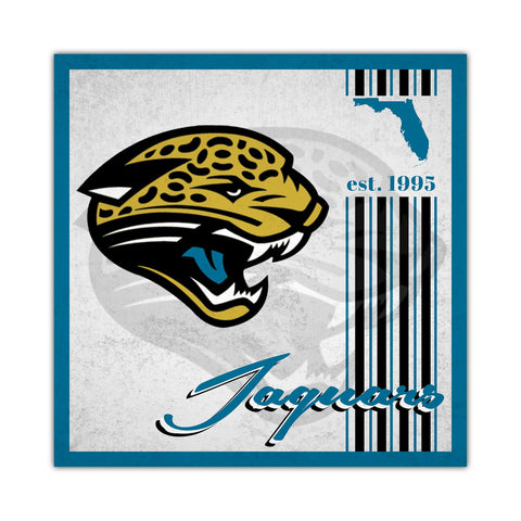 Jacksonville Jaguars Sign Wood 10x10 Album Design