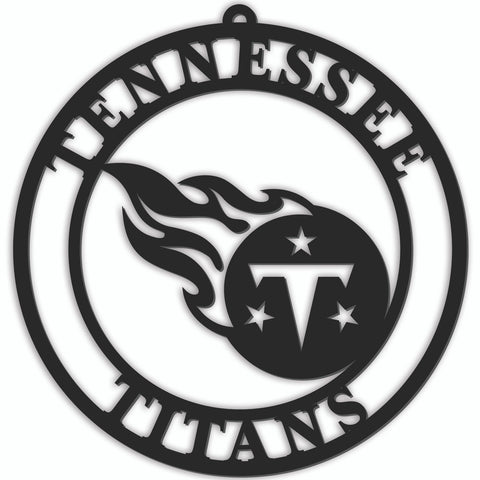 Tennessee Titans Sign Door Hanger 16 Inch