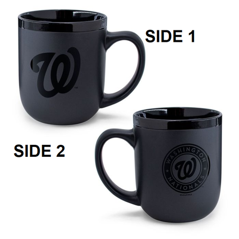Washington Nationals Coffee Mug 17oz Matte Black