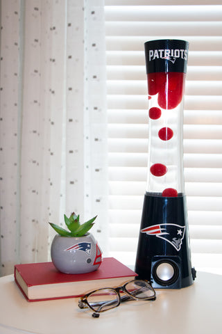 New England Patriots Magma Lamp - Bluetooth Speaker