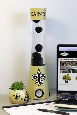 New Orleans Saints Magma Lamp - Bluetooth Speaker