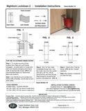 NIGHTLOCK® LOCKDOWN 2- School & Classroom Door Security, For Outward-Swinging Doors
