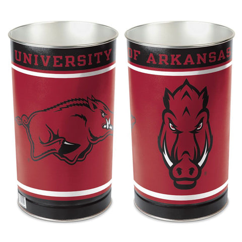 Arkansas Razorbacks Wastebasket 15 Inch