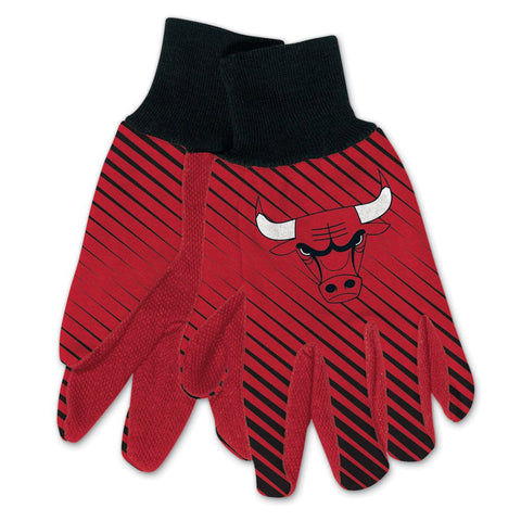 Chicago Bulls Two Tone Gloves - Adult