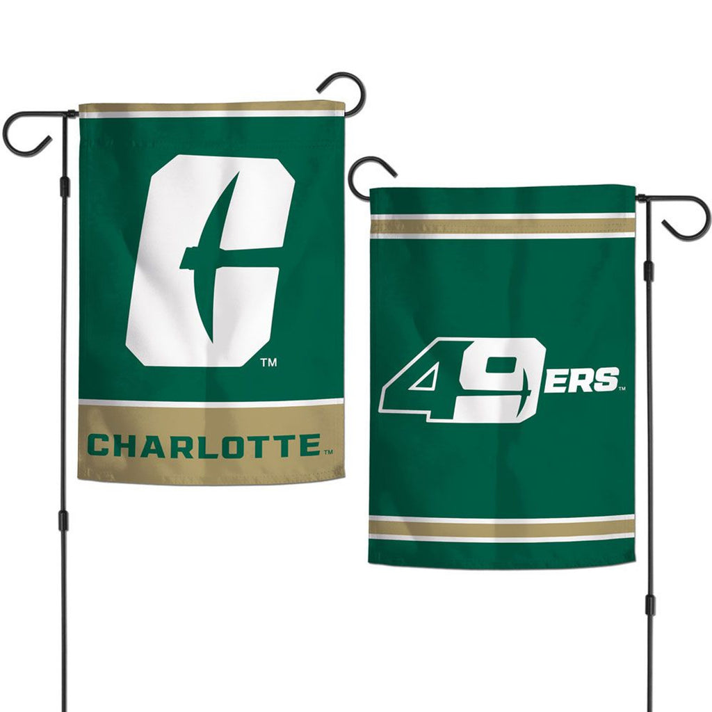 North Carolina-Charlotte 49ers Flag 12x18 Garden Style 2 Sided