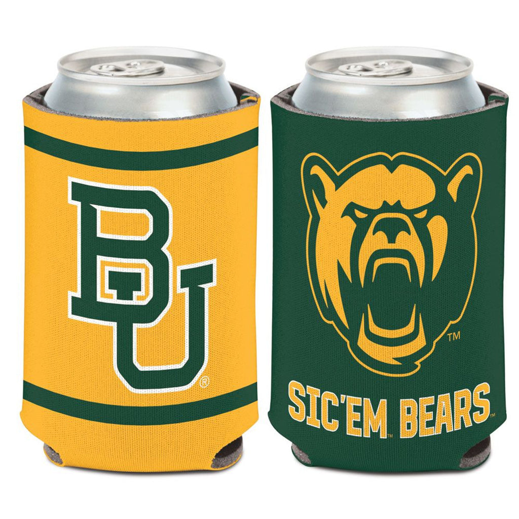 Baylor Bears Can Cooler Slogan Design Special Order