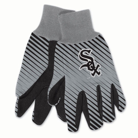 Chicago White Sox Gloves Two Tone Style Adult Size