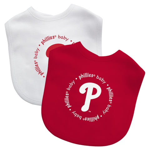 Philadelphia Phillies Baby Bib 2 Pack