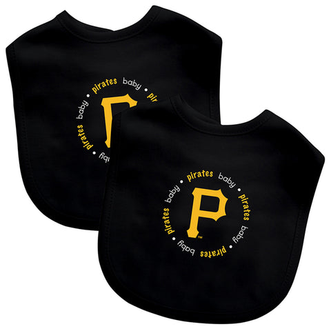 Pittsburgh Pirates Baby Bib 2 Pack