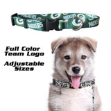 Denver Broncos Pet Collar Size M - Special Order