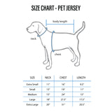 Chicago Blackhawks Pet Jersey Size XS