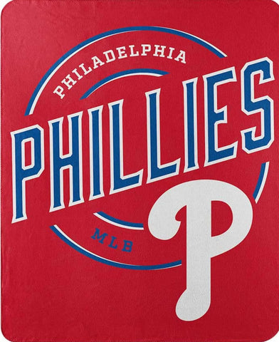 Philadelphia Phillies Blanket 50x60 Fleece Campaign Design
