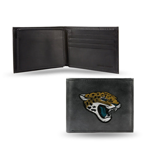 Jacksonville Jaguars Embroidered Leather Billfold - Special Order