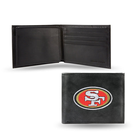 San Francisco 49ers Embroidered Leather Billfold - Special Order