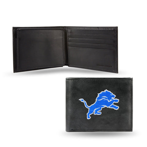 Detroit Lions Embroidered Leather Billfold - Special Order