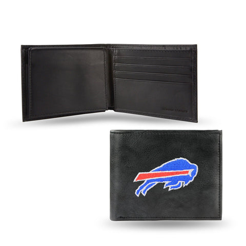 Buffalo Bills Embroidered Leather Billfold