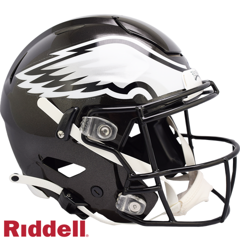 Philadelphia Eagles Helmet Riddell Authentic Full Size SpeedFlex Style On-Field Alternate