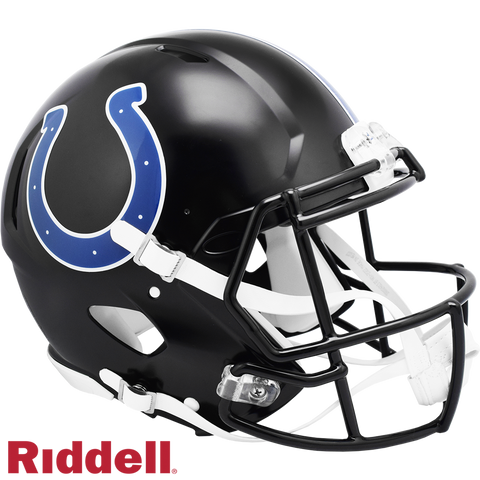 Indianapolis Colts Helmet Riddell Authentic Full Size Speed Style On-Field Alternate 2023 Indiana Nights - Special Order