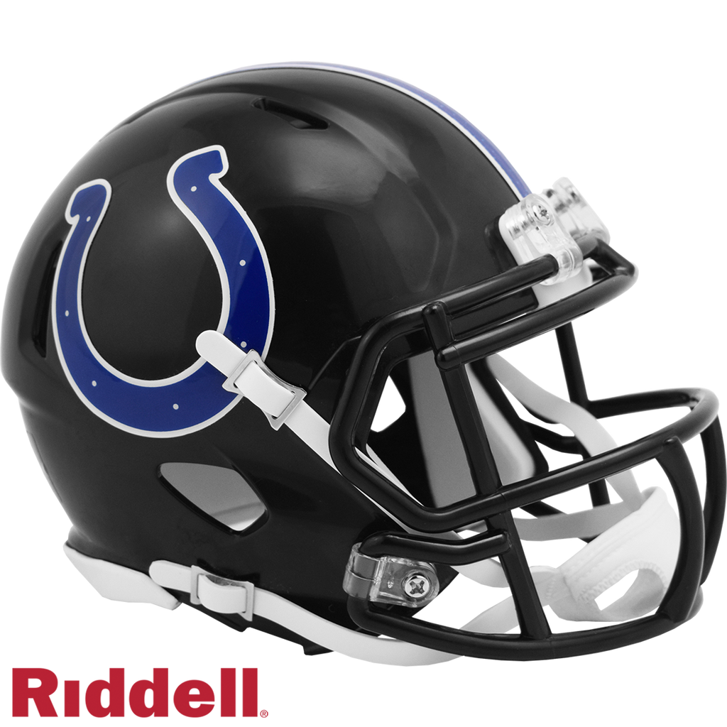 Indianapolis Colts Helmet Riddell Replica Mini Speed Style On-Field Alternate 2023 Indiana Nights