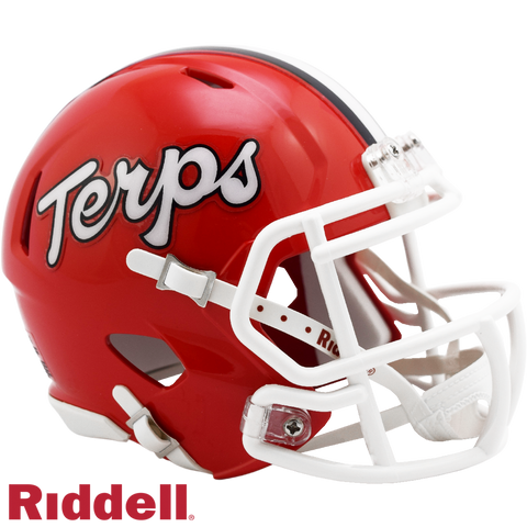 Maryland Terrapins Helmet Riddell Replica Mini Speed Style Script