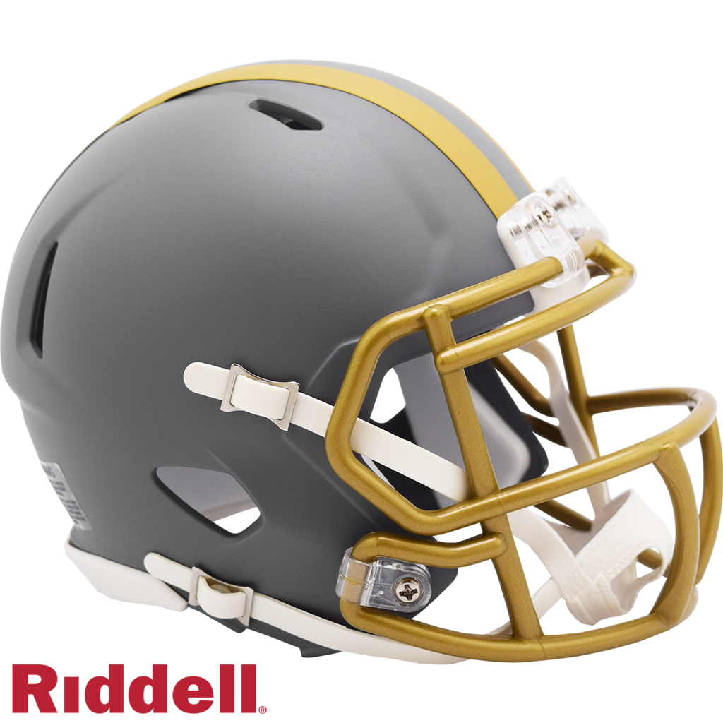 Cleveland Browns Helmet Riddell Replica Mini Speed Style Slate Alternate