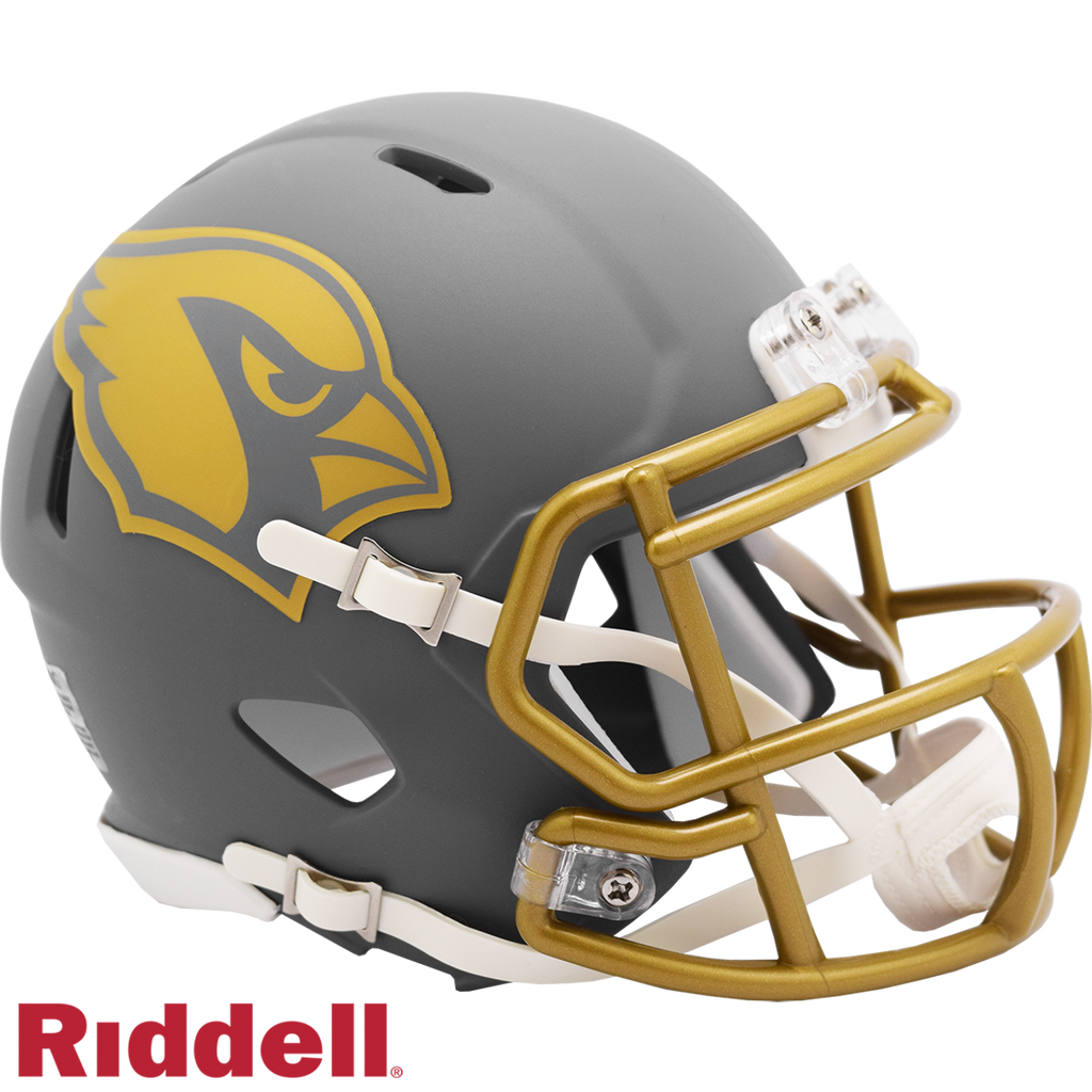 Arizona Cardinals Helmet Riddell Replica Mini Speed Style Slate Alternate