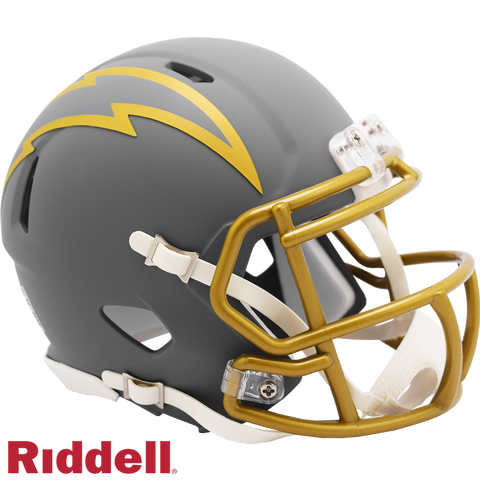 Los Angeles Chargers Helmet Riddell Replica Mini Speed Style Slate Alternate