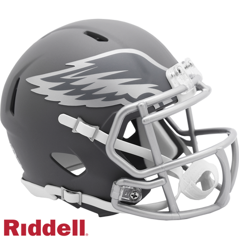 Philadelphia Eagles Helmet Riddell Replica Mini Speed Style Slate Alternate