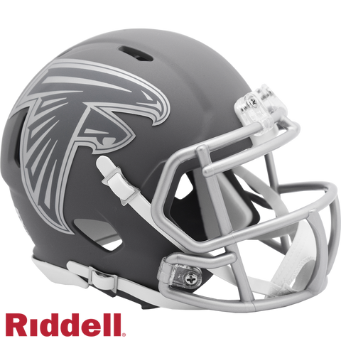 Atlanta Falcons Helmet Riddell Replica Mini Speed Style Slate Alternate
