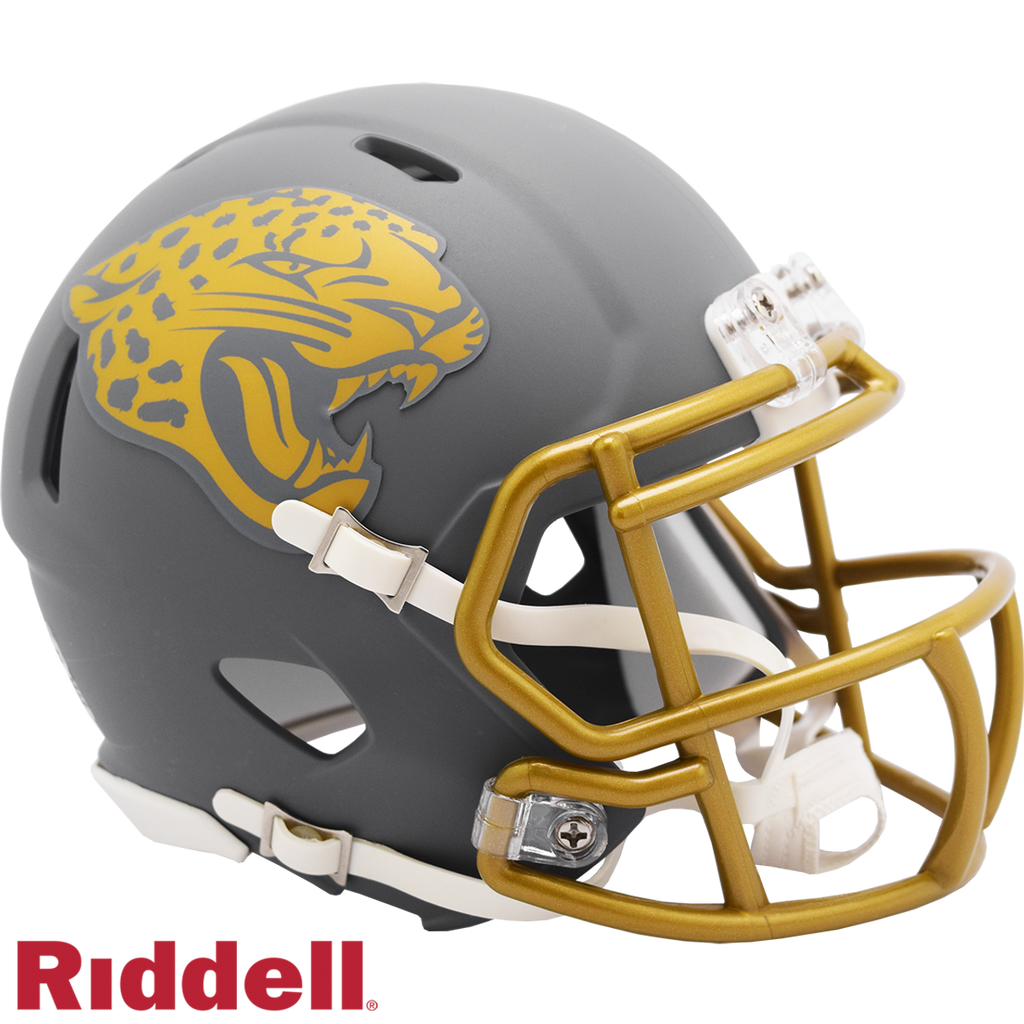 Jacksonville Jaguars Helmet Riddell Replica Mini Speed Style Slate Alternate