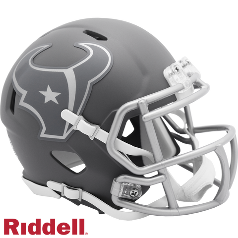 Houston Texans Helmet Riddell Replica Mini Speed Style Slate Alternate