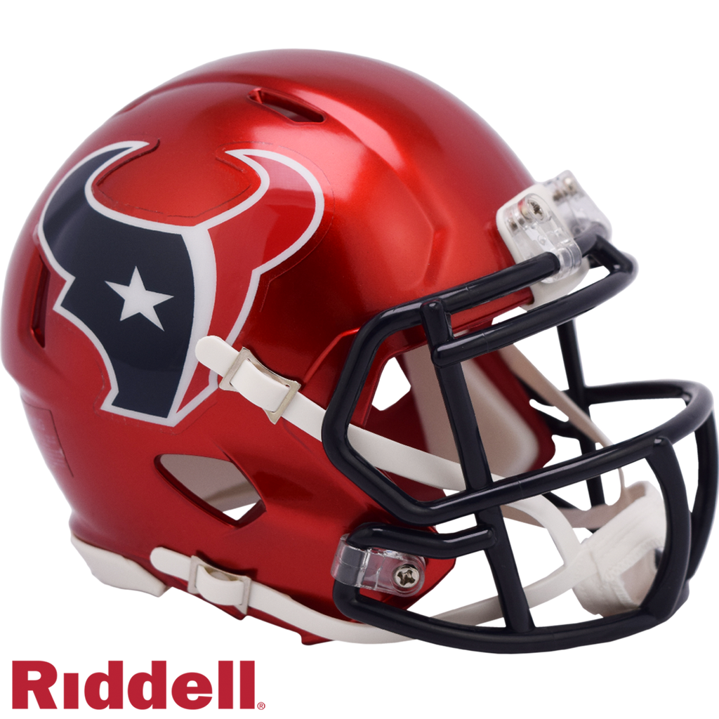 Houston Texans Helmet Riddell Replica Mini Speed Style On-Field Alternate