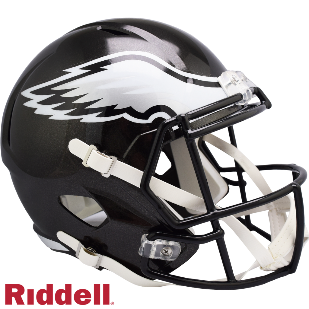 Philadelphia Eagles Helmet Riddell Replica Full Size Speed Style On-Field Alternate