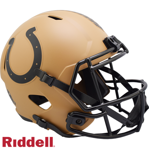 Indianapolis Colts Helmet Riddell Replica Full Size Speed Style Salute To Service 2023