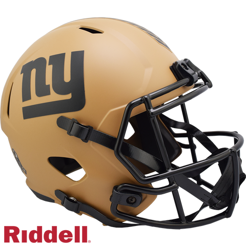 New York Giants Helmet Riddell Replica Full Size Speed Style Salute To Service 2023