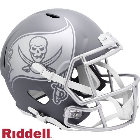 Tampa Bay Buccaneers Helmet Riddell Replica Full Size Speed Style Slate Alternate