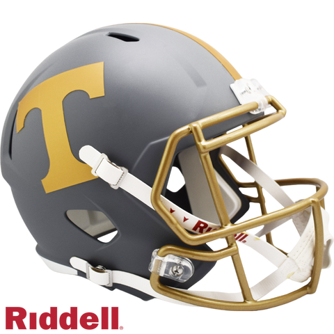 Tennessee Volunteers Helmet Riddell Replica Full Size Speed Style Slate Alternate