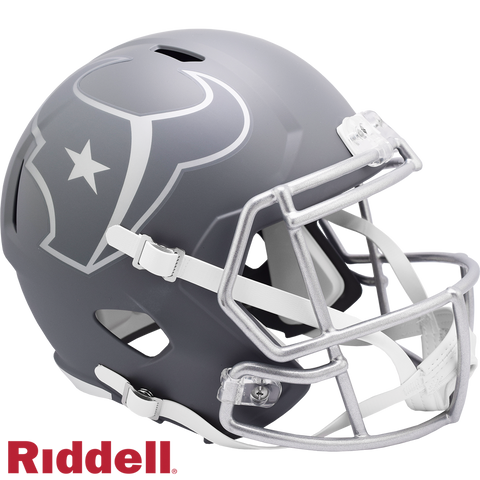 Houston Texans Helmet Riddell Replica Full Size Speed Style Slate Alternate