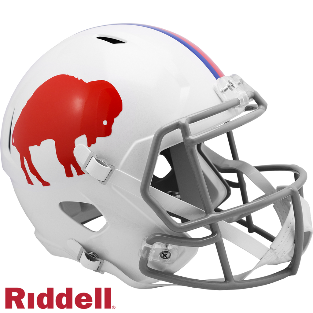 Buffalo Bills Helmet Riddell Replica Full Size Speed Style 1965-1973 T/B - Special Order