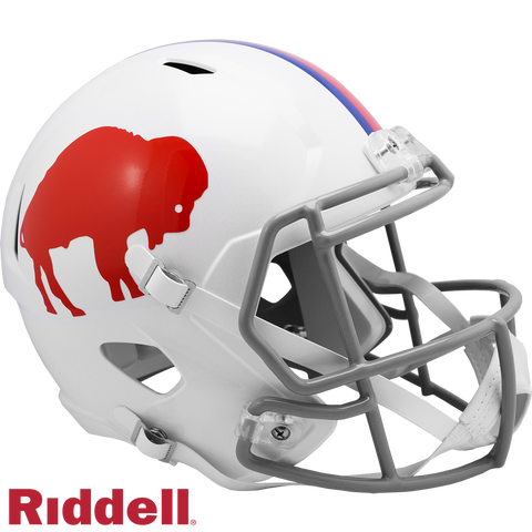 Buffalo Bills Helmet Riddell Replica Full Size Speed Style 1965-1973 T/B - Special Order